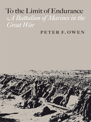 cover image of To the Limit of Endurance